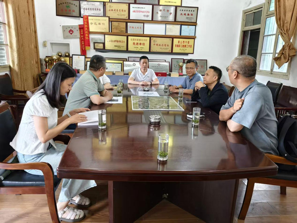 江蘇外聯(lián)采考察團(tuán)到實(shí)驗(yàn)茶場考察，共商茶產(chǎn)業(yè)合作新藍(lán)圖