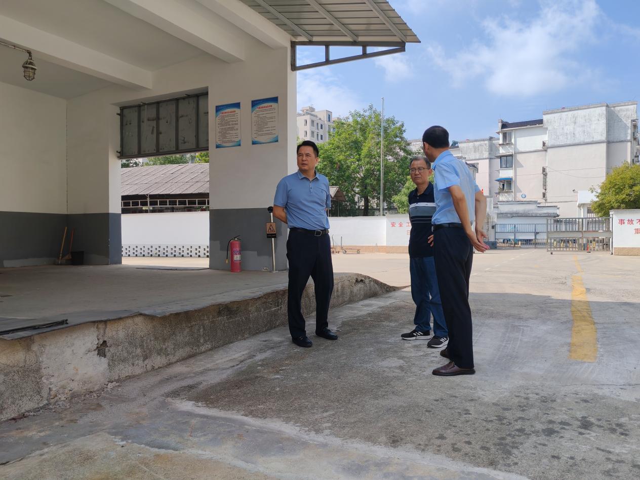 區(qū)國投集團(tuán)開展國慶中秋節(jié)前安全檢查工作